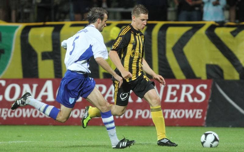 Football. I liga. GKS Katowice - Flota Swinoujscie. 19.08.2011