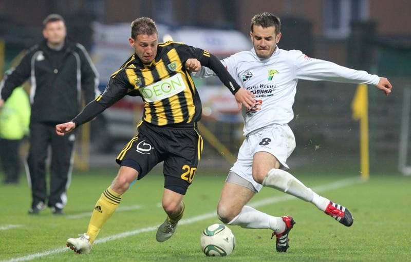 Football. I liga. GKS Katowice - Bogdanka Leczna. 30.03.2013