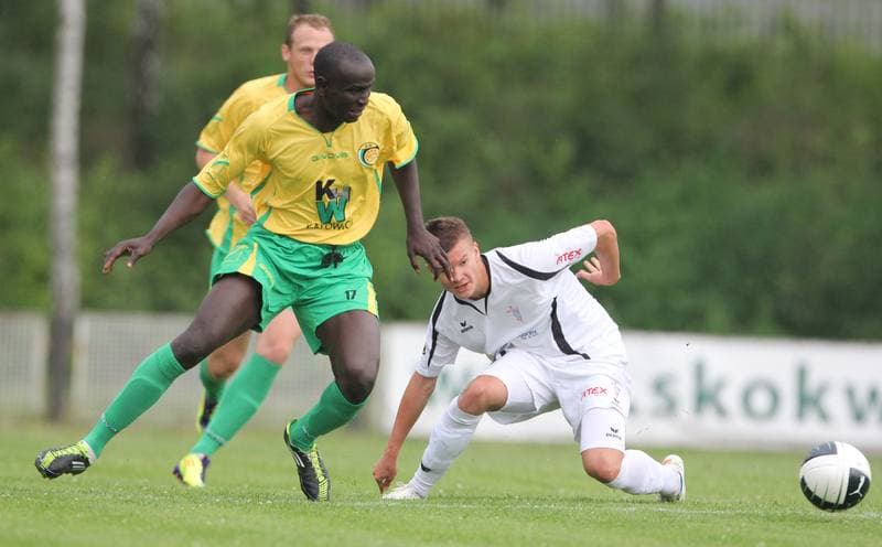 Football. Sparing. Gornik Wesola - Gornik Zabrze. 22.06.2012