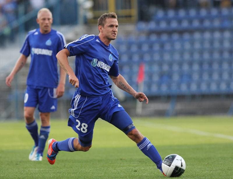 Football. Europa League. Ruch Chorzow - Metalurg Skopje. 19.07.2012