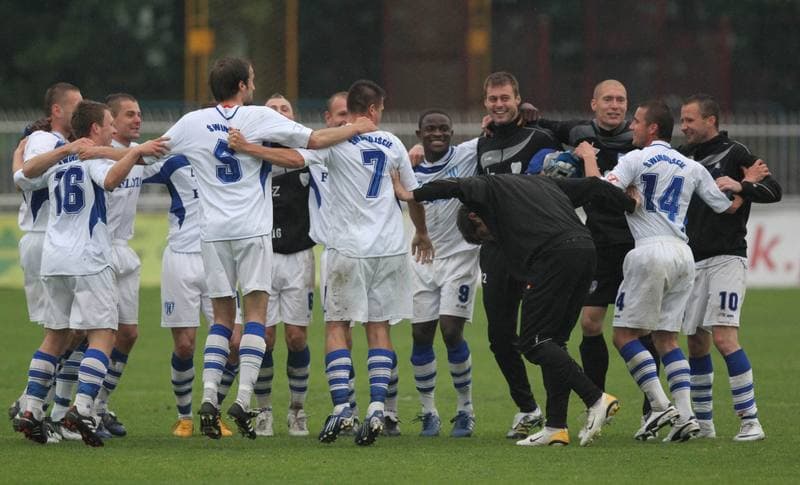 Football. I liga. Odra Wodzislaw - Flota Swinoujscie. 28.05.2011