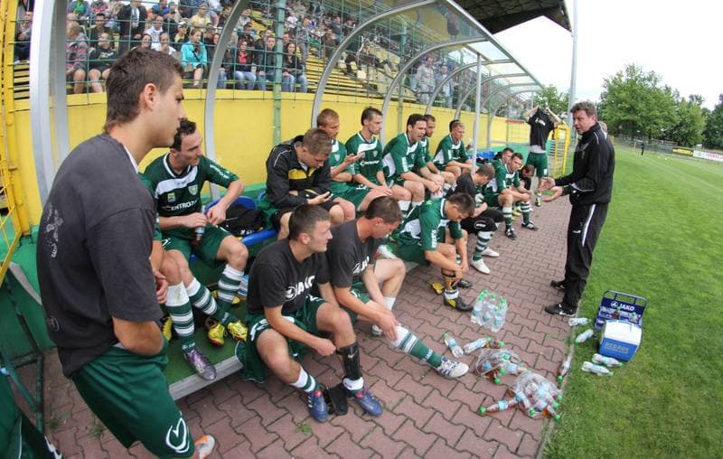 Football. I liga. GKS Katowice - Kolejarz Stroze. 03.09.2011