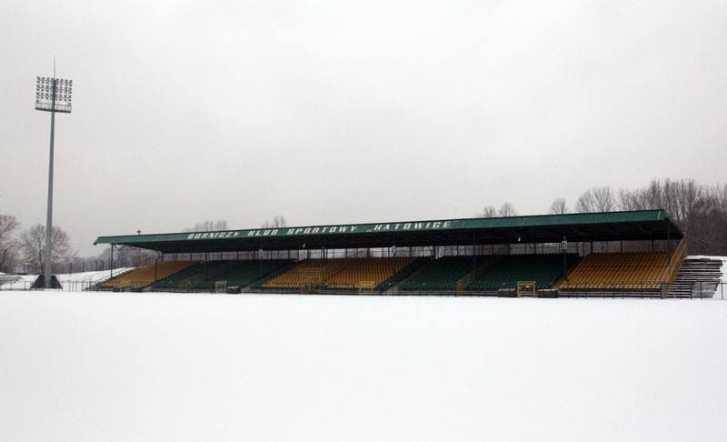Football. I liga. GKS Katowice - Zawisza Bydgoszcz. 14.02.2013