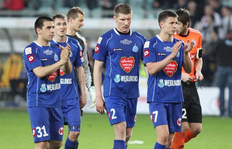 Football. Puchar Polski. Legia Warsaw - Ruch Chorzow. 24.04.2012