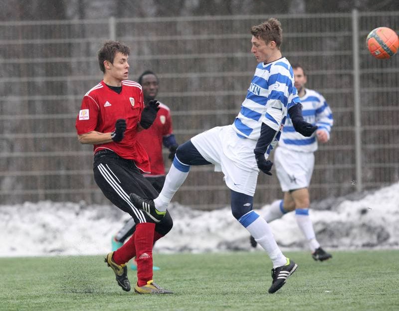 Football. Sparing. Piast Gliwice - 1 SC Znojmo. 18.02.2013
