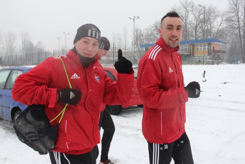 Football. Sparing. Gornik II Zabrze - LZS Piotrowka. 23.02.2013