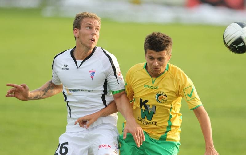 Football. Sparing. Gornik Wesola - Gornik Zabrze. 22.06.2012