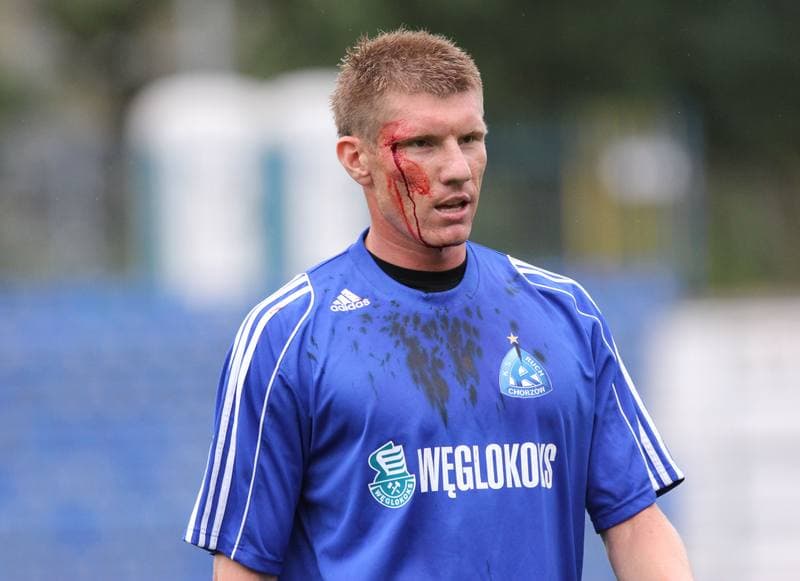 Football. Sparing. Ruch Chorzow - Flota Swinoujscie. 13.07.2012