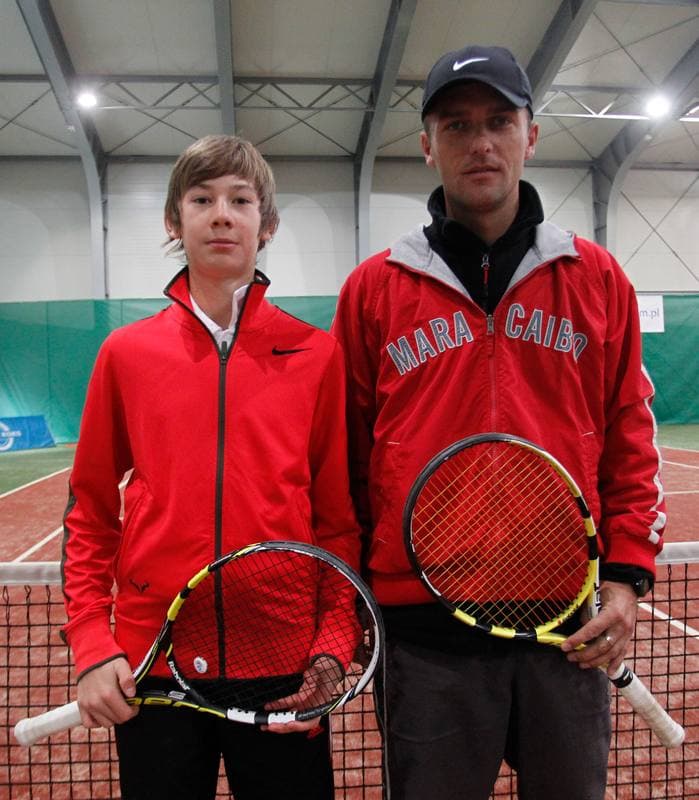 Tennis. KS Gornik Bytom. Training. 10.01.2014