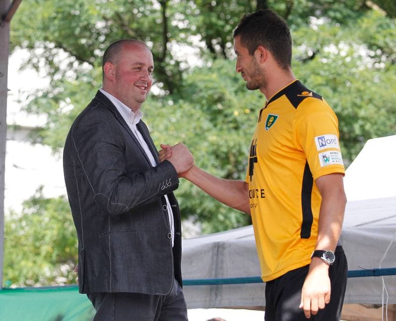Football. GKS Katowice. Presentation. 26.07.2014