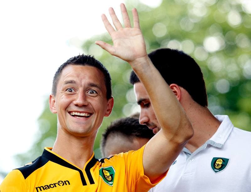 Football. GKS Katowice. Presentation. 26.07.2014