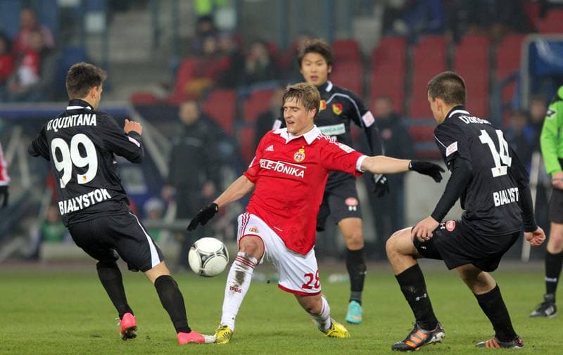 Football. Puchar Polski. Wisla Krakow - Jagiellonia Bialystok. 28.02.2013