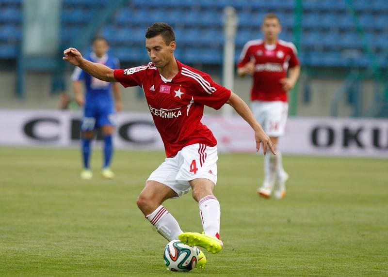 Football. T-Mobile Ekstraklasa. Wisla Krakow - Piast Gliwice. 28.07.2014