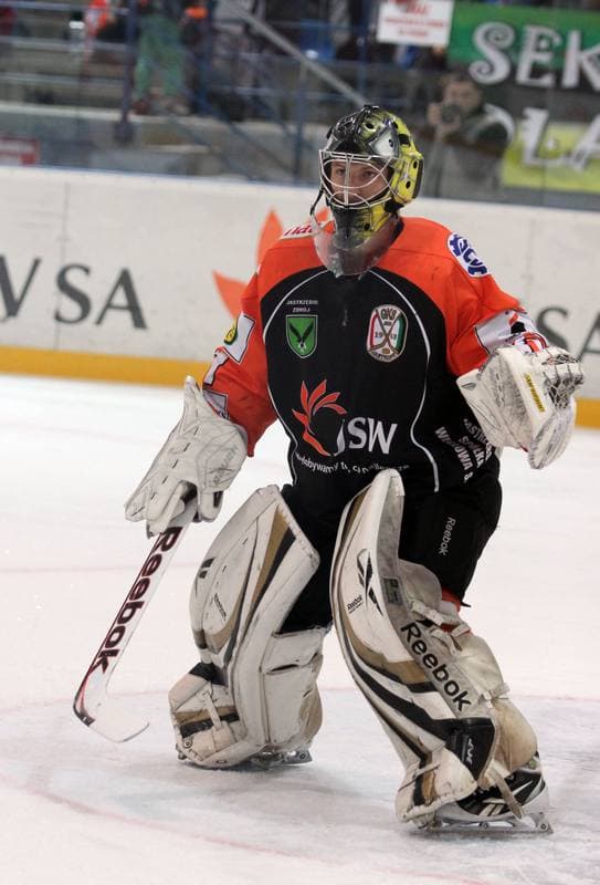 Ice Hockey. Polska Liga Hokejowa. JKH GKS Jastrzebie - Comarch Cracovia Krakow. 24.03.2013