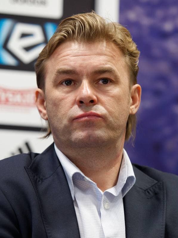 Football. Piast Gliwice. Press Conference. 17.01.2014