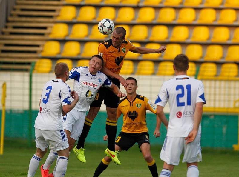 Football. I Liga. GKS Katowice - Wigry Suwalki. 06.09.2014