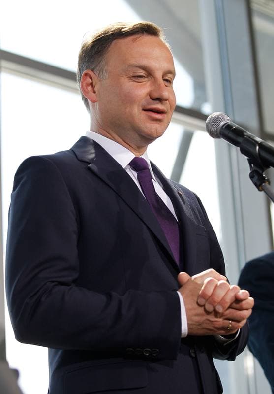 Andrzej Duda. Press Conference. 16.05.2015