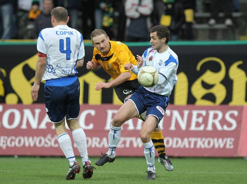 Football. I Liga. GKS Katowice - MKS Kluczbork. 10.04.2011
