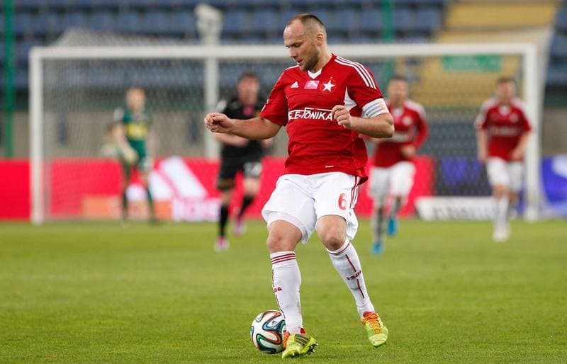 Football. T-Mobile Ekstraklasa. Wisla Krakow - Korona Kielce. 26.04.2015