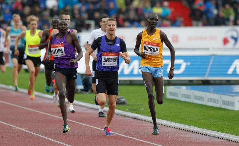 Athletics. Ostrava Golden Spike. Marcin Lewandowski. 26.05.2015