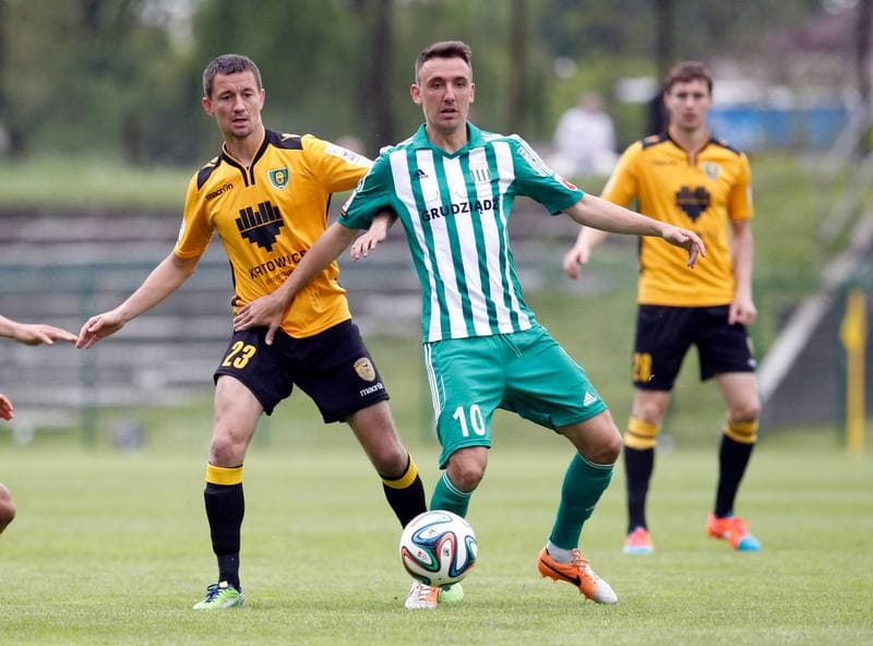 Football. I Liga. GKS Katowice - Olimpia Grudziadz. 10.05.2015