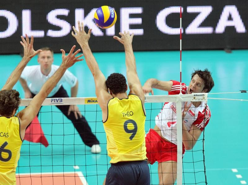 Volleyball. World League. Poland - Brazil. 03.06.2012
