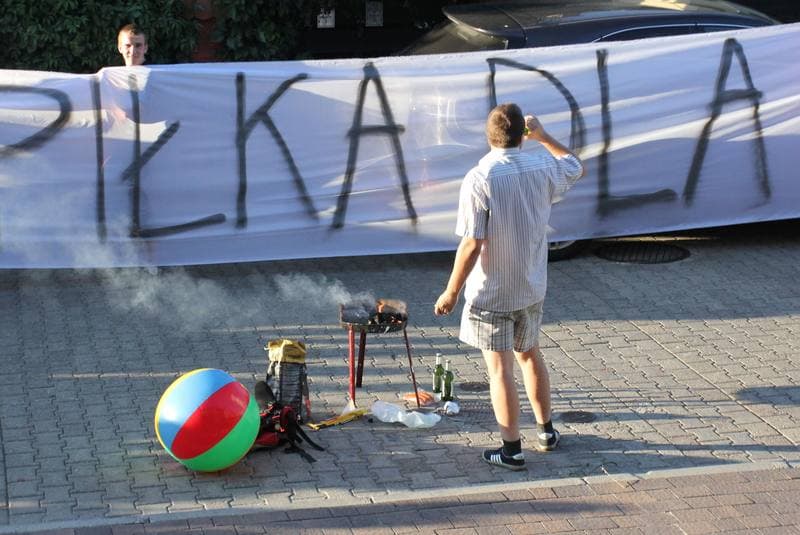 Football. GKS Katowice. Press Conference. 23.07.2012