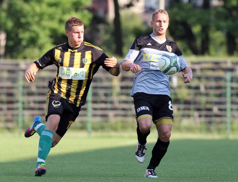 Football. Katowice Sparing. GKS Katowice - Korona Kielce. 28.07.2012
