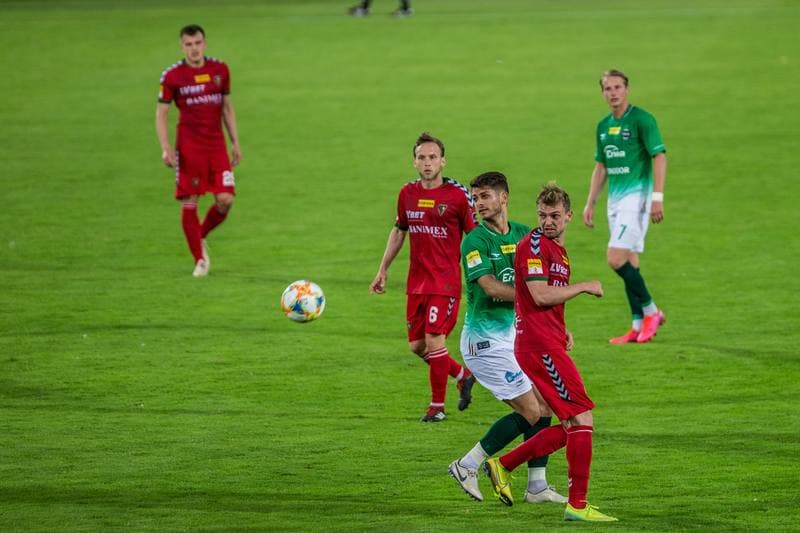 Football. Fortuna I Liga. Zaglebie Sosnowiec - Radomiak Radom. 17.06.2020