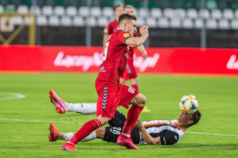 Football. Fortuna I Liga. Zaglebie Sosnowiec - Chrobry Glogow. 03.07.2020