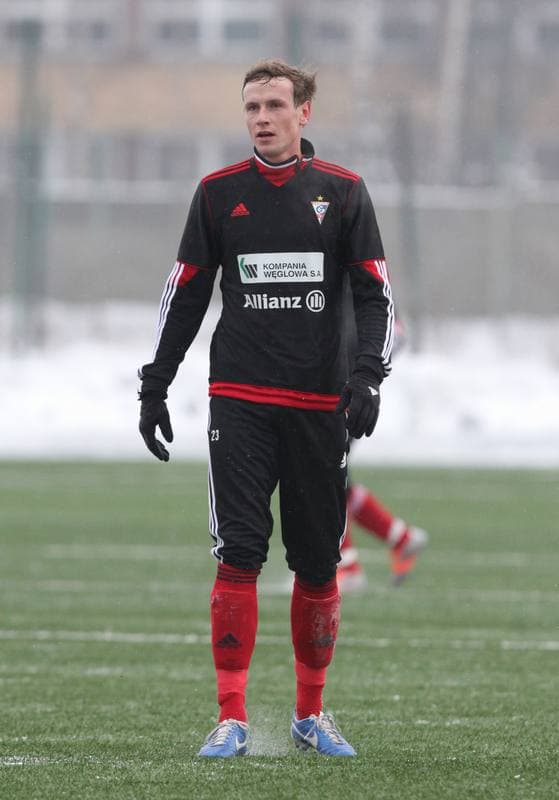 Football. Sparing. Gornik Zabrze - LZS Piotrowka. 25.01.2013