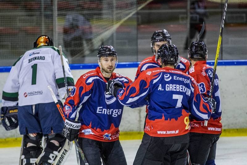 Ice Hockey. Polska Hokej Liga. Naprzod Janow - Energa Torun. 22.09.2019