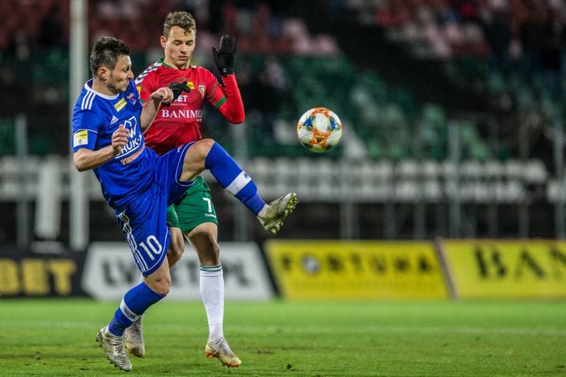 Football. Fortuna I Liga. Zaglebie Sosnowiec - Bruk-Bet Termalica Nieciecza. 29.11.2019