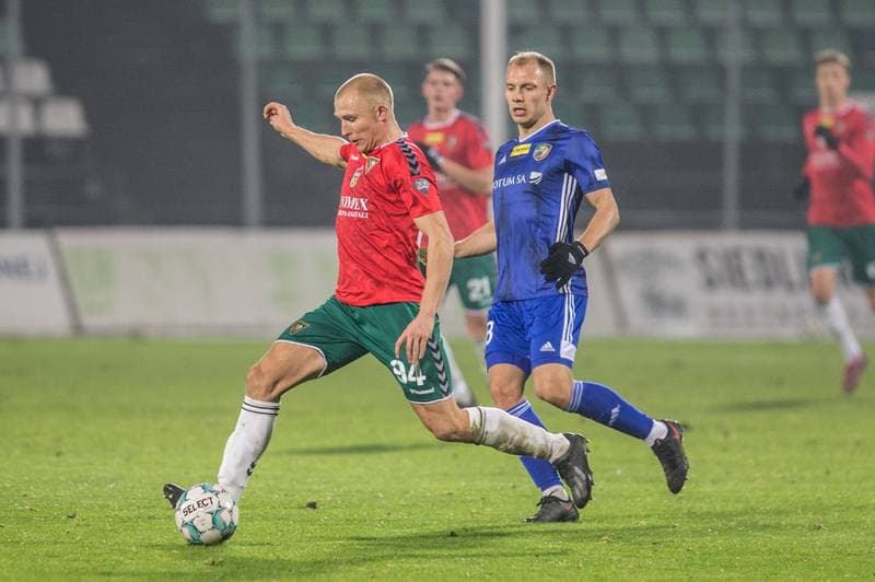 Football. Fortuna I Liga. Zaglebie Sosnowiec - Miedz Legnica. 12.12.2020