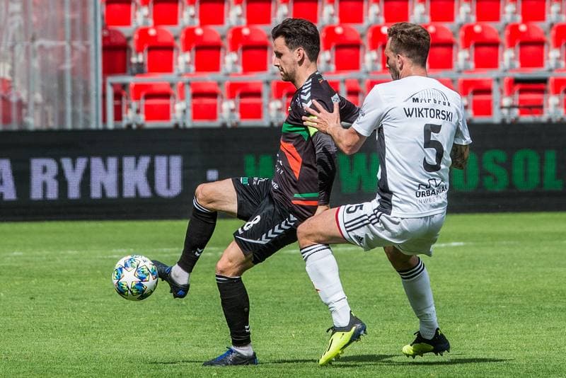 Football. Fortuna I Liga. GKS Tychy - Chojniczanka Chojnice. 07.06.2020