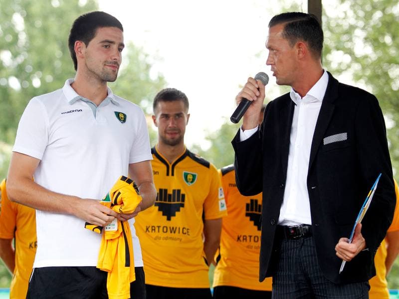 Football. GKS Katowice. Presentation. 26.07.2014