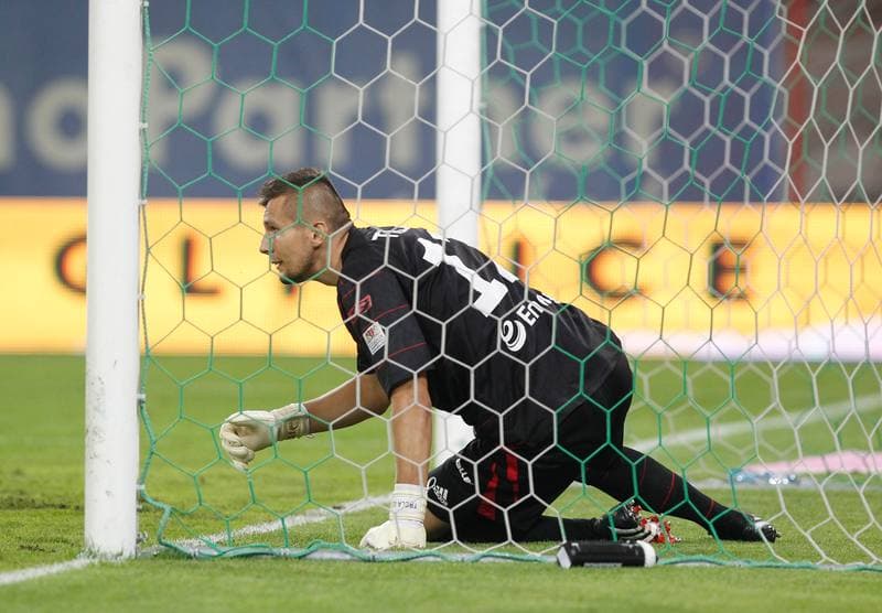 Football. T-Mobile Ekstraklasa. Piast Gliwice - Lechia Gdansk. 01.08.2014