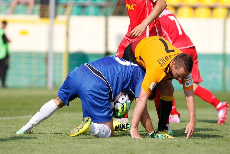 Football. I Liga. GKS Katowice - Widzew Lodz. 02.08.2014