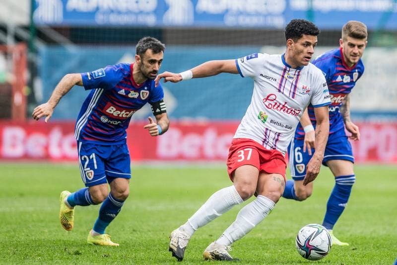 Football. PKO BP Ekstraklasa. Piast Gliwice - Podbeskidzie Bielsko-Biala. 03.05.2021