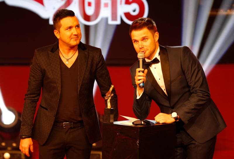 Katarzyna Popowska. Gala Niegrzeczni 2015. 12.02.2015