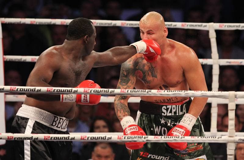Boxing. Wojak Boxing Night. Krzysztof Zimnoch - Sebastian Tuchscher. 15.10.2011