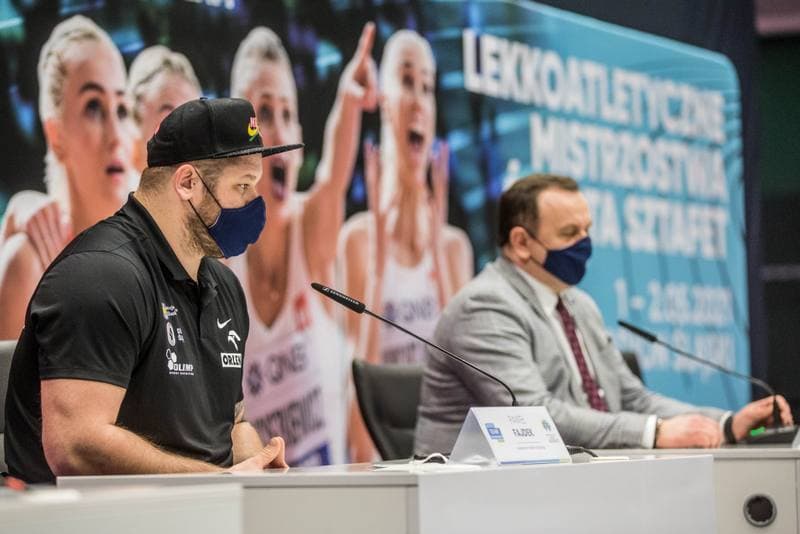 Athletics. Poland. Press Conference. 21.01.2021