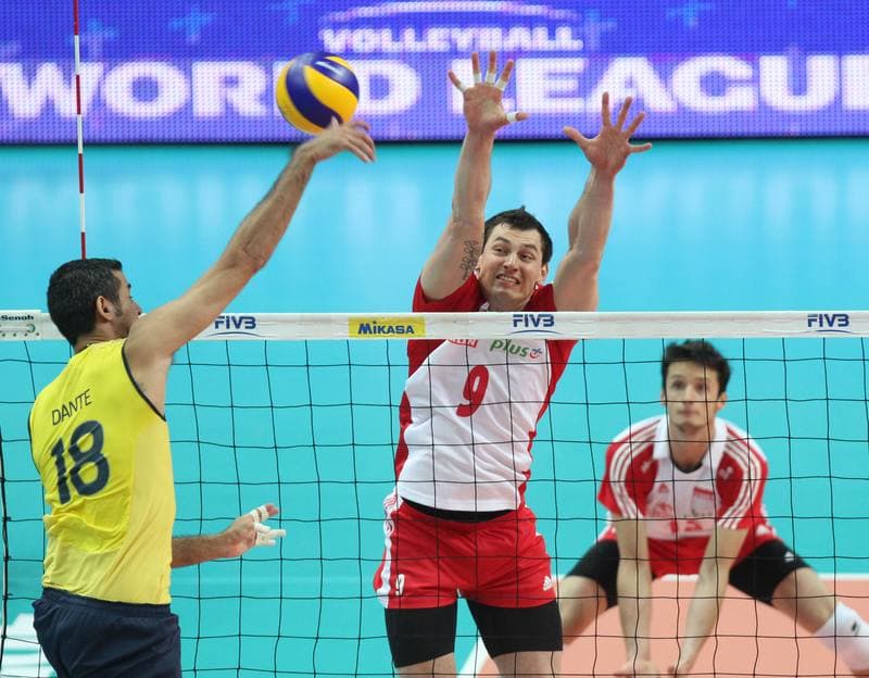 Volleyball. World League. Poland - Brazil. 03.06.2012