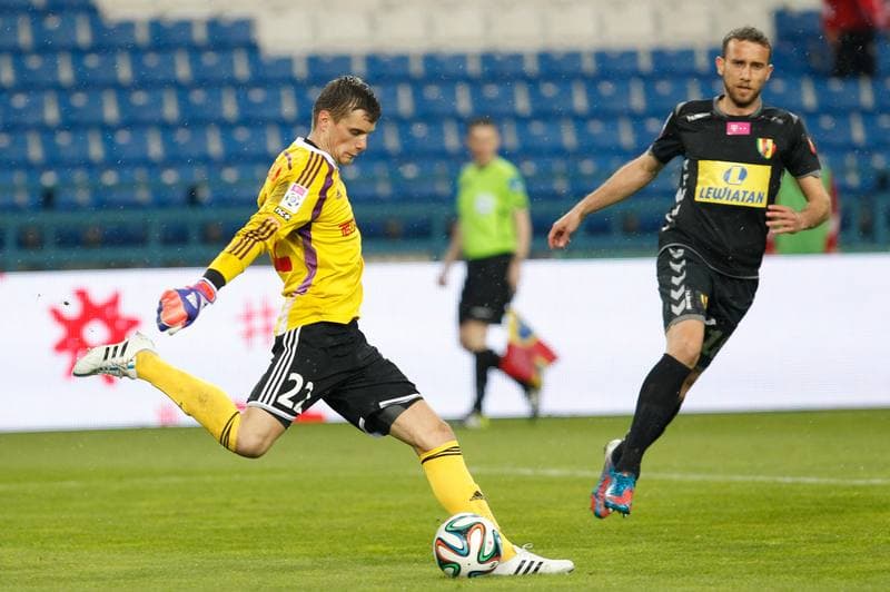 Football. T-Mobile Ekstraklasa. Wisla Krakow - Korona Kielce. 26.04.2015