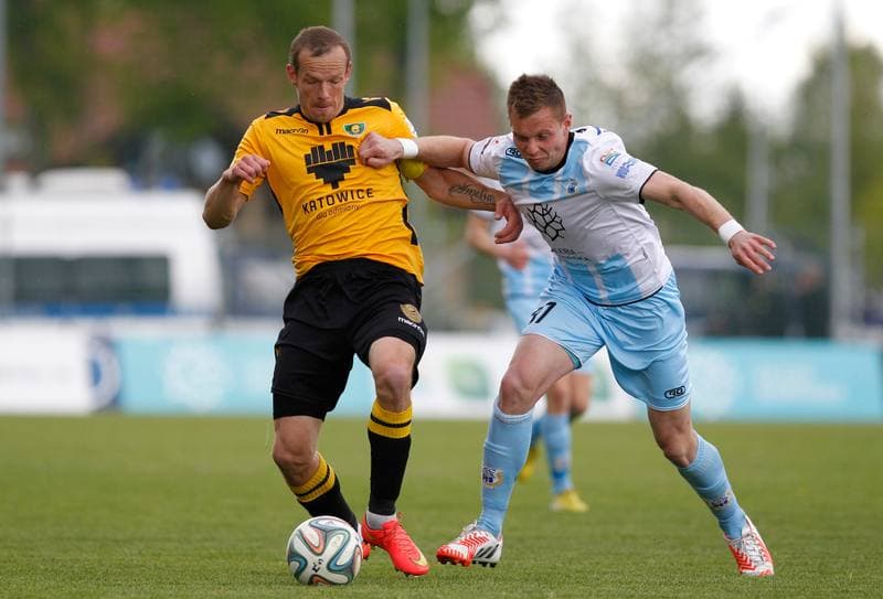 Football. I Liga. Stomil Olsztyn - GKS Katowice. 17.05.2015