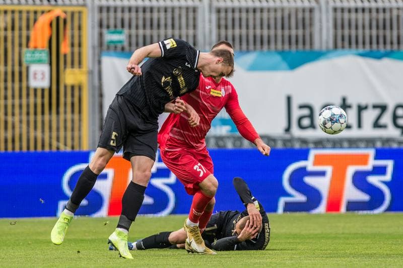 Football. Fortuna I Liga. GKS 1962 Jastrzebie - Skra Czestochowa. 14.11.2021