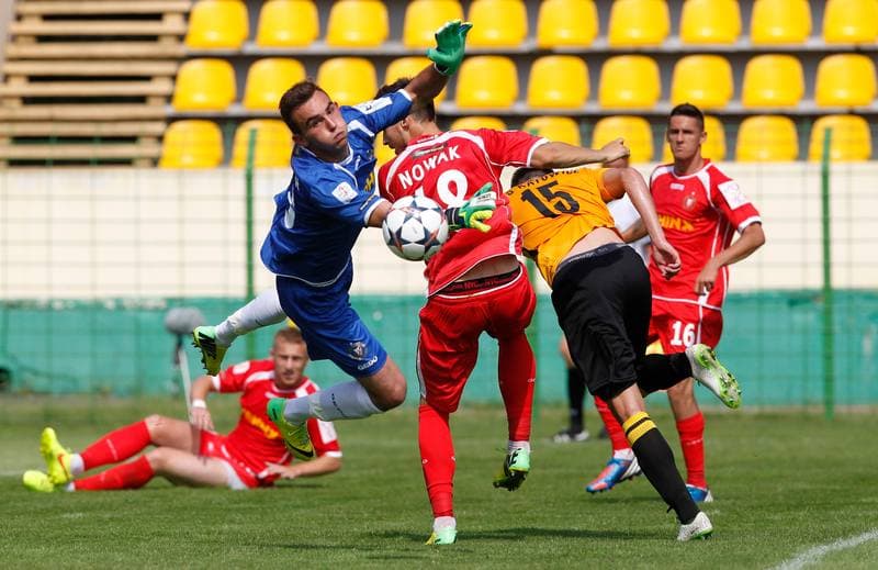 Football. I Liga. GKS Katowice - Widzew Lodz. 02.08.2014