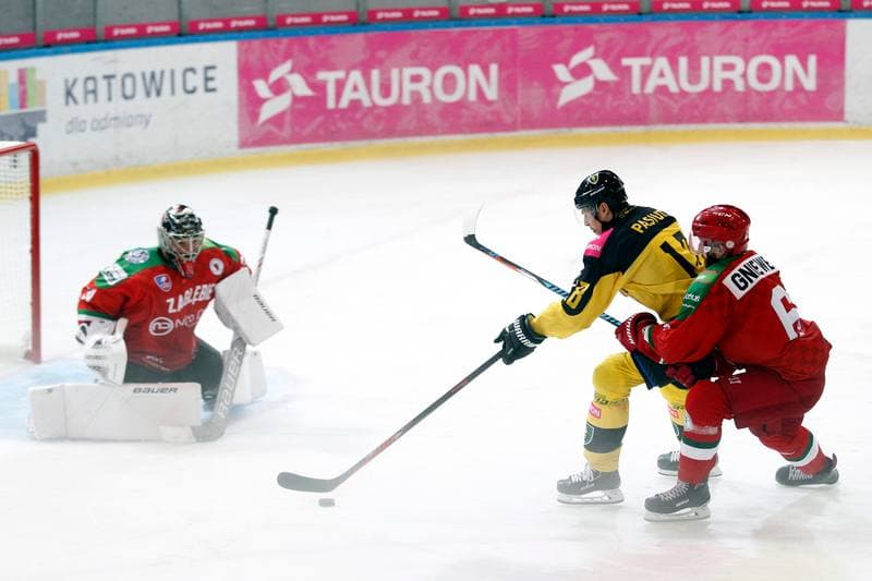 Ice Hockey. Tauron Hokej Liga. Tauron KH GKS Katowice - Zaglebie Sosnowiec. 14.09.2018