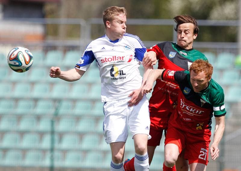 Football. I Liga. GKS Tychy - Wigry Suwalki. 25.04.2015