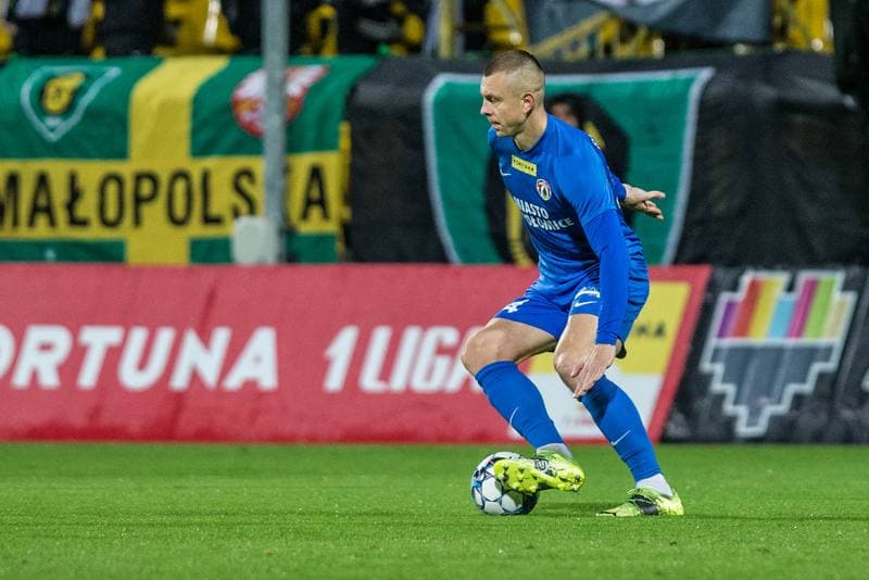 Football. Fortuna I Liga. GKS Katowice - Puszcza Niepolomice. 23.10.2021